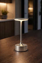 AuraTouch™ Cordless Touch Lamp – 3 Color Modes, Metal Finish