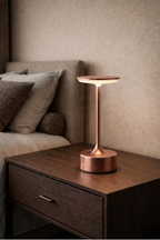AuraTouch™ Cordless Touch Lamp – 3 Color Modes, Metal Finish