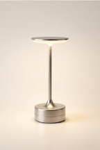 AuraTouch™ Cordless Touch Lamp – 3 Color Modes, Metal Finish