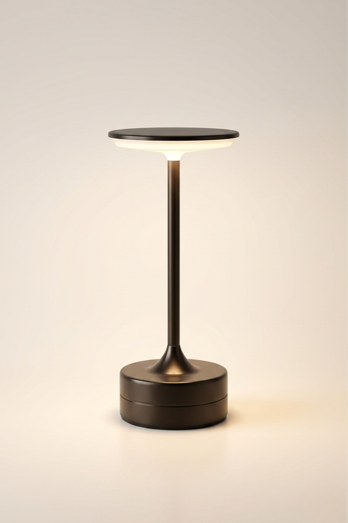 AuraTouch™ Cordless Touch Lamp – 3 Color Modes, Metal Finish
