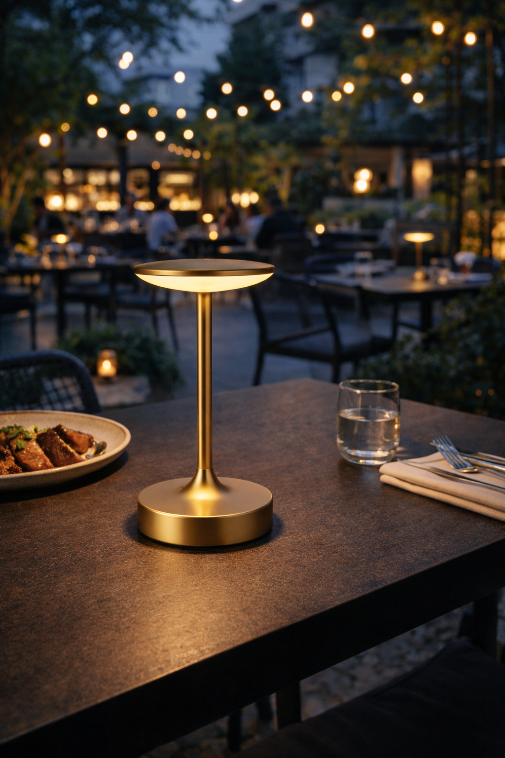 AuraTouch™ Luxury Metal Lamp